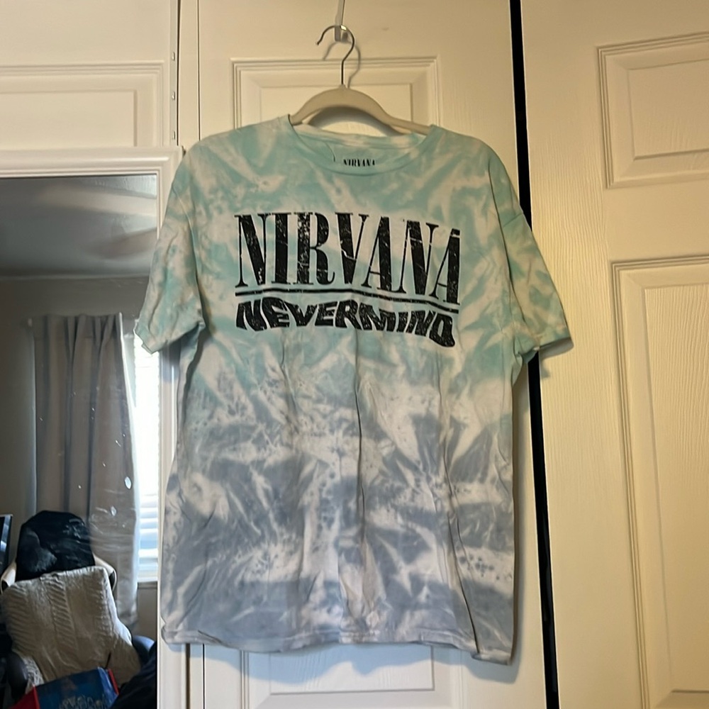 Nirvana Nevermind Tie Dye Shirt